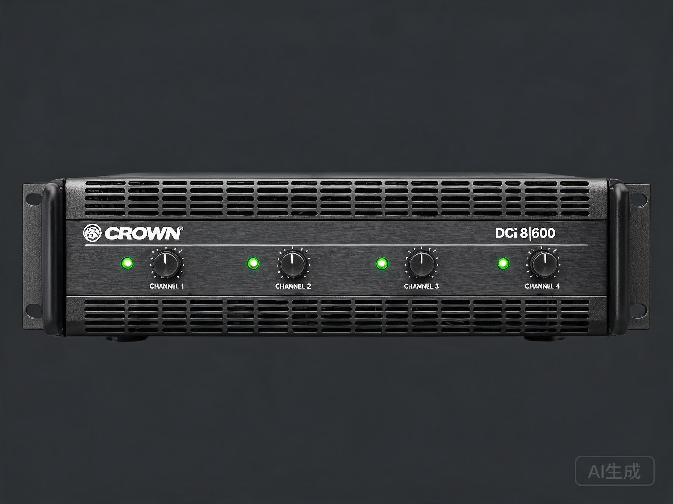 Crown DCi 8|600 4-Channel Professional Power Amplifier