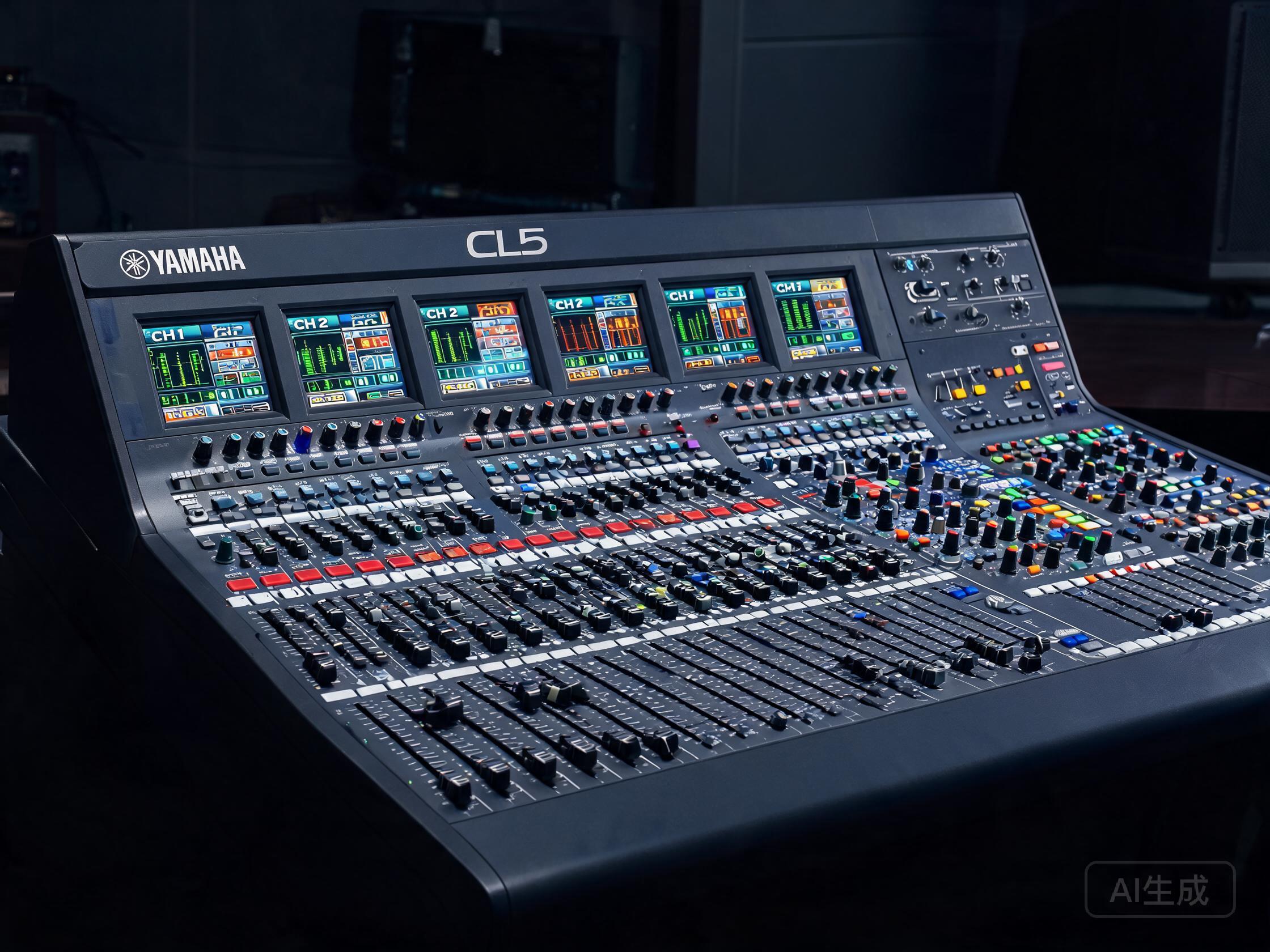 Yamaha CL5 72-Channel Digital Mixing Console